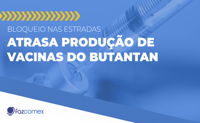 Vacinas Butantan bloqueio estradas