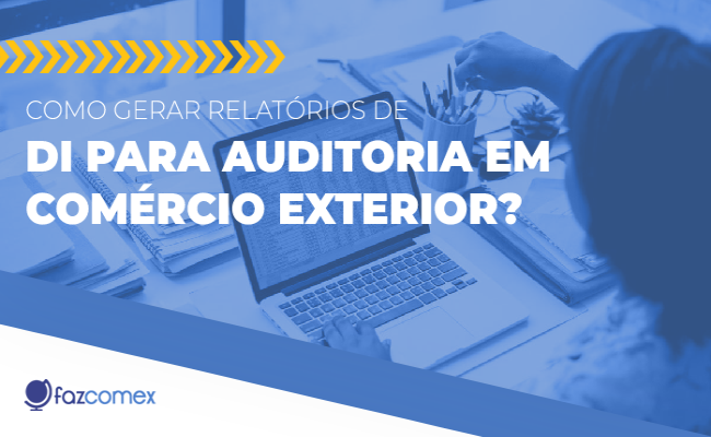 Gerar relatórios de DI