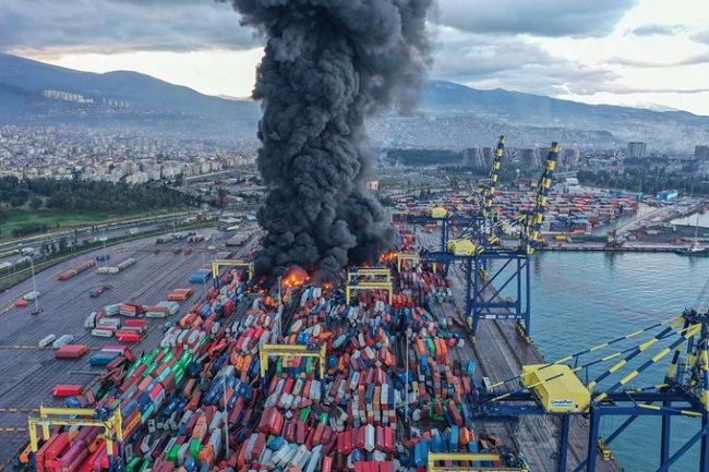 Porto de Hatay na Turquia