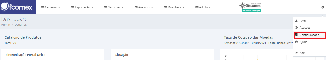 Follow Up dos status das DU-Es