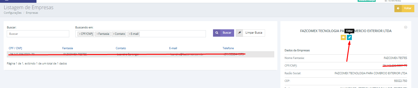Follow Up dos status das DU-Es