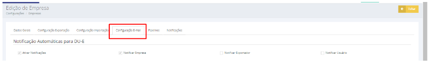 Follow Up dos status das DU-Es