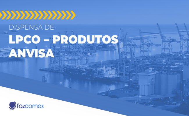 LPCO produtos Anvisa