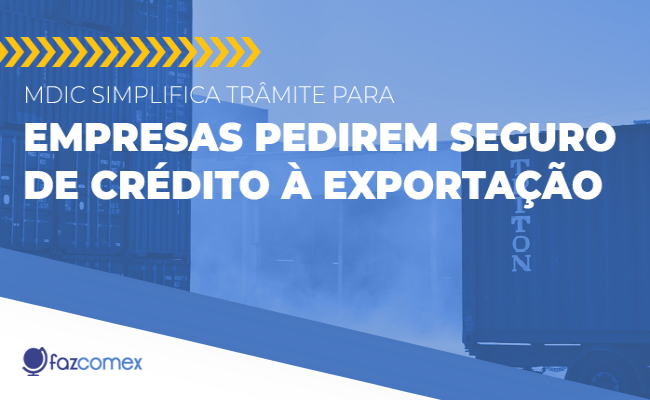 Seguro de Crédito à Exportação MDIC