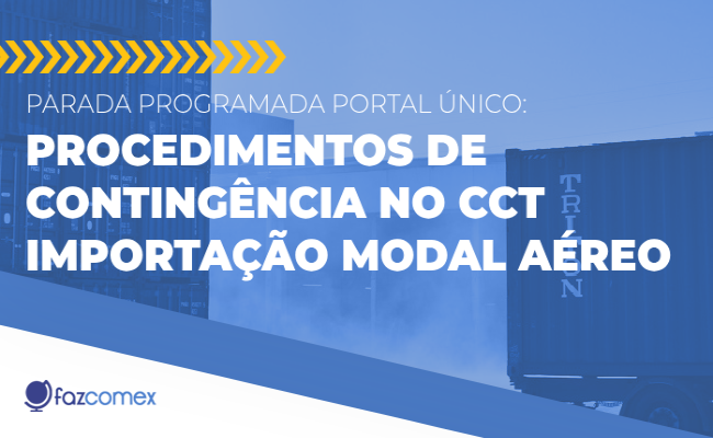 CCT Importação Modal Aéreo