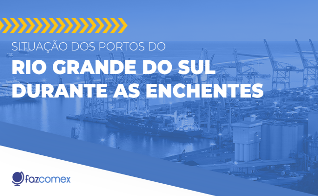 Portos Rio Grande do Sul enchentes