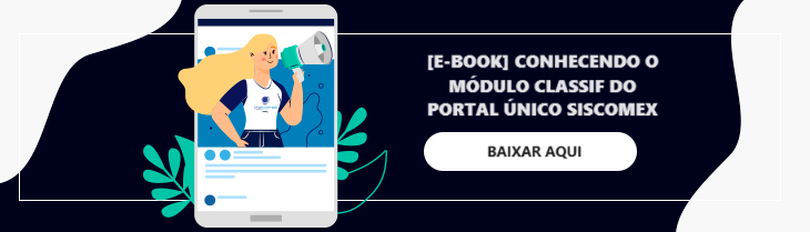 E-book Módulo Classif do Portal Único Siscomex