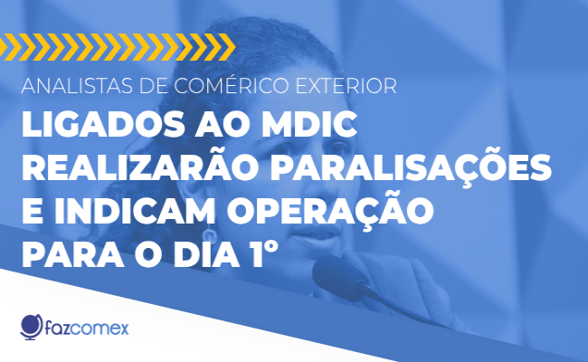 Paralisação MDIC