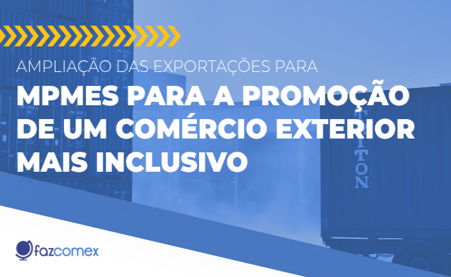 Ampliação das exportações para MPMEs