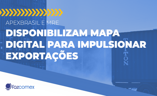 ApexBrasil MRE mapa digital exportações