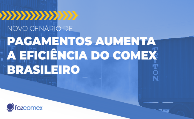 Novo cenário de pagamentos aumenta a eficiência do comex Brasileiro