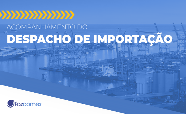 Acompanhamento do Despacho de Importação