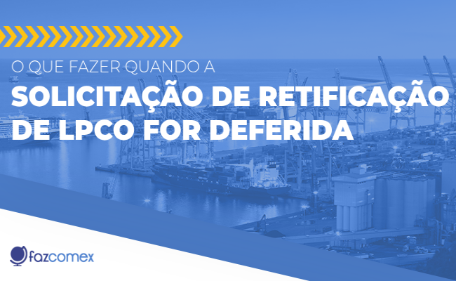 Retificação de LPCO deferida