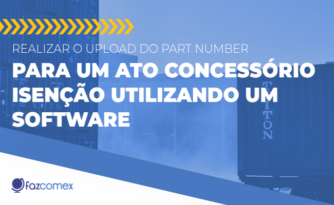 Upload Part Number AC Isenção