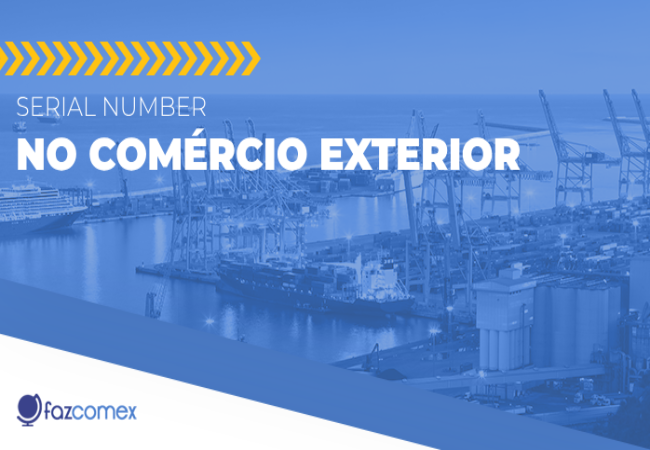 Serial number comércio exterior
