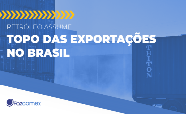 Petróleo assume topo das exportações no Brasil
