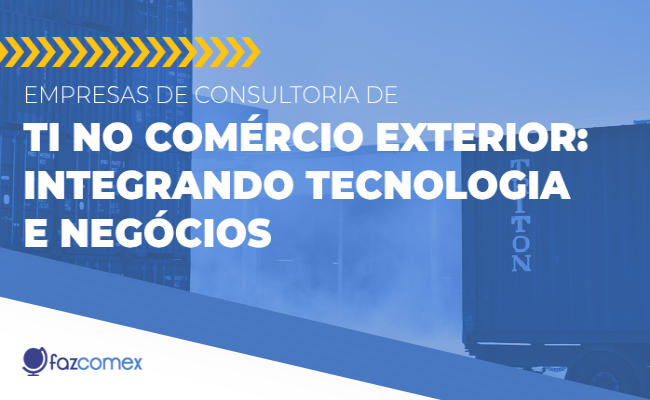 Consultoria de TI no comércio exterior