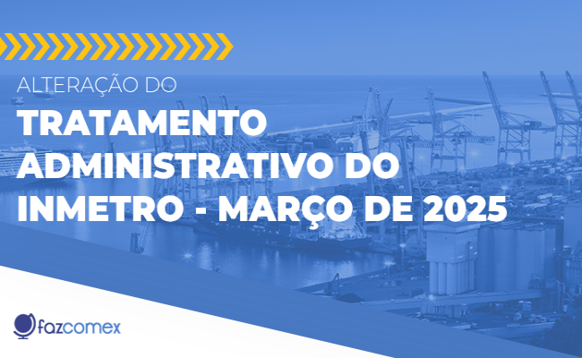 NSI nº 017/2027 - alteração do tratamento administrativo do INMETRO: março de 2025
