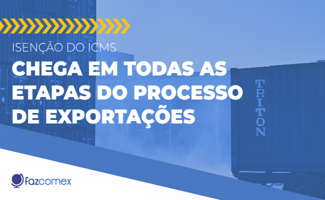 Isen&ccedil;&atilde;o do ICMS