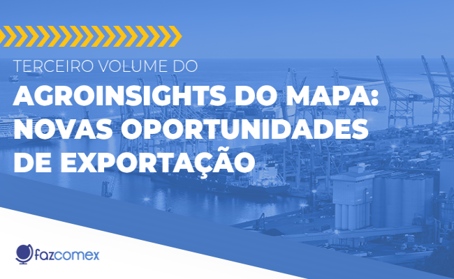 Lançado o terceiro volume do AgroInsights do MAPA