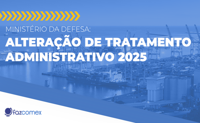 Entenda mais sobre a Alteração de Tratamento Administrativo 2025 do Ministério da Defesa
