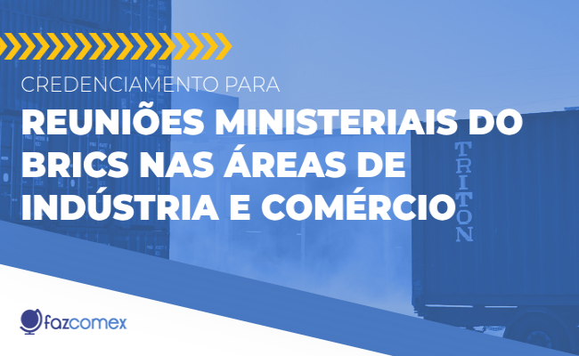 Credenciamento para reuniões ministeriais do BRICS