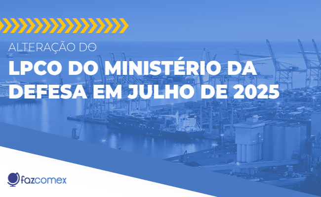 Saiba mais a respeito da alteração do LPCO do Ministério da Defesa em julho de 2025
