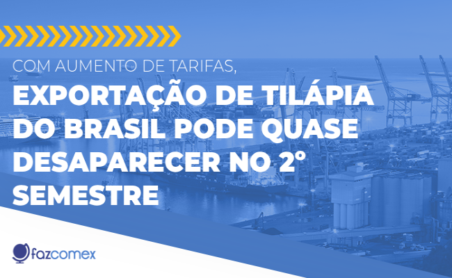 Veja mais sobre as exportações de tilápia que tendem a cair no segundo semestre