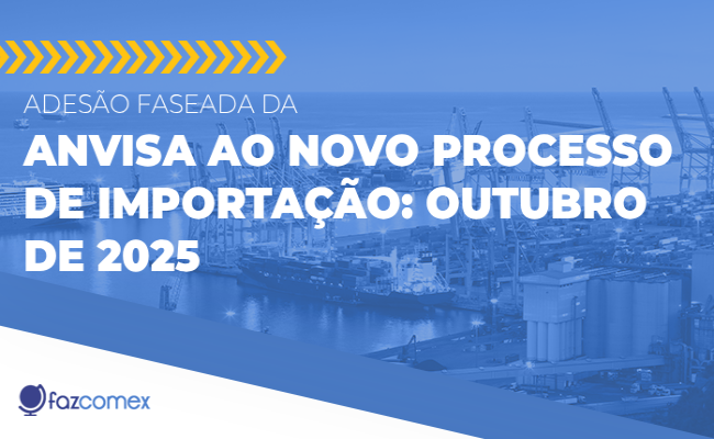 Veja mais a respeito da adesão faseada da Anvisa ao NPI em outubro de 2025