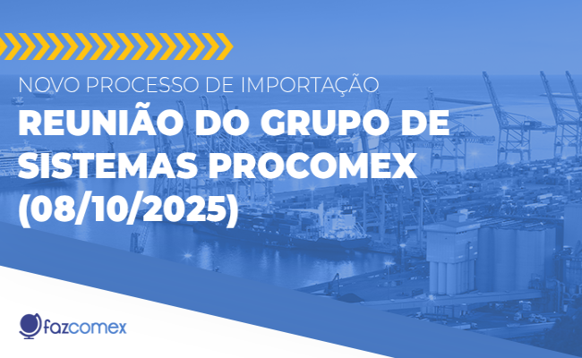 Veja mais sobre os principais assuntos da reunião do Grupo de Sistemas Procomex