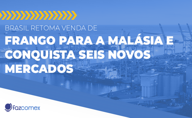 exportação de frango