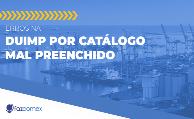 Erros na DUIMP por Catálogo mal preenchido, saiba como resolver estes problemas no NPI