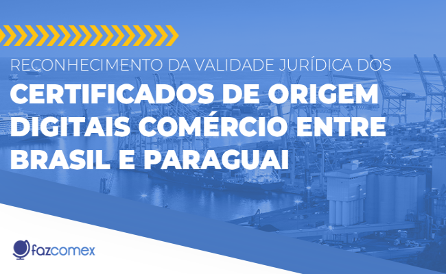 Reconhecimento da validade jurídica dos COD´s no comércio entre Brasil e Paraguai
