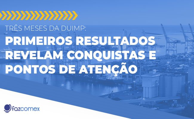 Três meses da Duimp. Balanço feito pelo governo