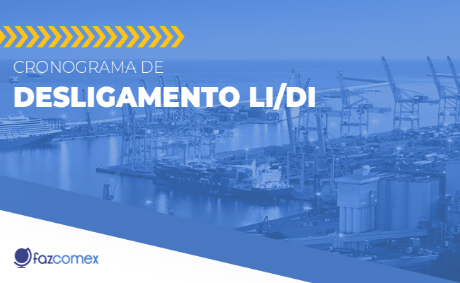 Cronograma de desligamento LI/DI