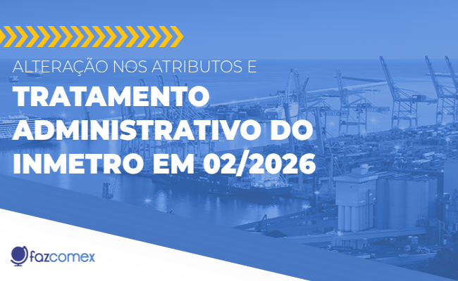 Altera&ccedil;&atilde;o atributos tratamento administrativo INMETRO