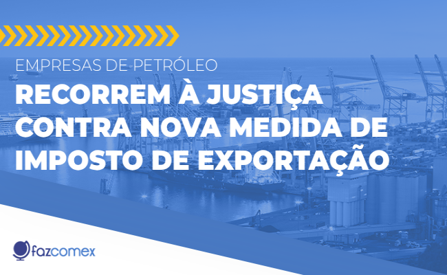 Imposto de exporta&ccedil;&atilde;o de petr&oacute;leo