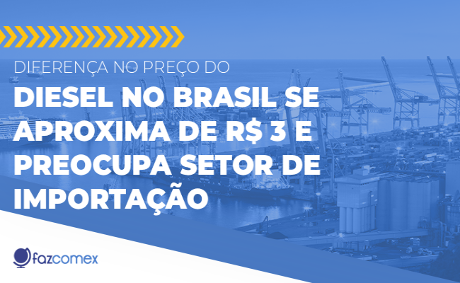 Diferença no preço do diesel no Brasil se aproxima de R$ 3 e preocupa setor
