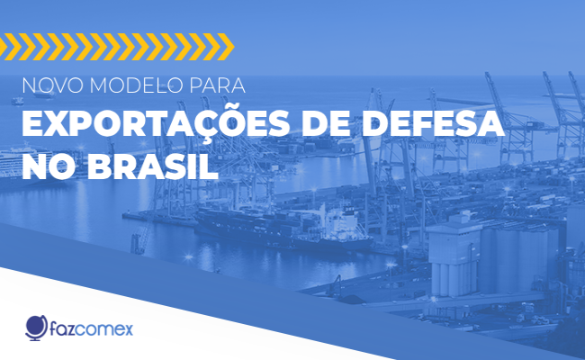 Novo modelo para exportações de defesa no Brasil. Veja mais
