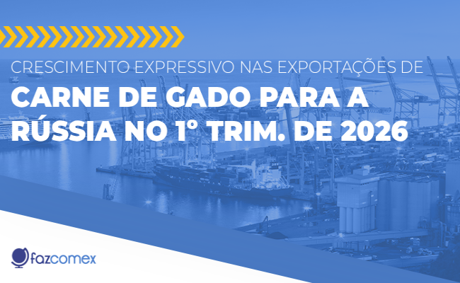 Exportações para a Rússia